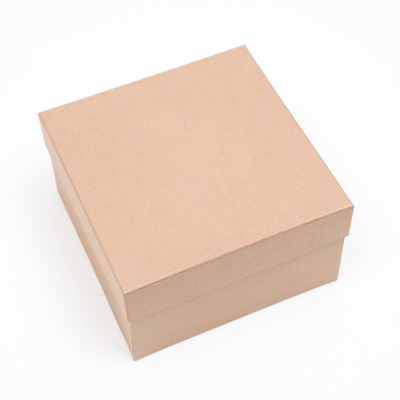 Набор коробок квадратных 10 в 1 крафт,24.5×24.5×11.5 - 6.5×6.5×4 см,