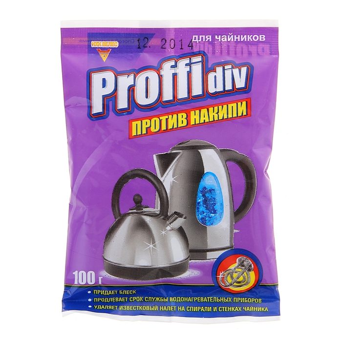 Средство против накипи Proffidiv для чайников, 100 г - Фото 1