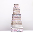 Набор подарочных коробок 10 в 1 «Поздравляю!», 32.5×20×12.5 - 12×7×4 (± 1) см - Фото 4