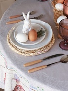 Скатерть «Этель. Пасхальные Тильды», d=215 см, 100% хлопок, саржа 190 г/м² - Фото 3