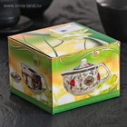 УЦЕНКА Чайник заварочный «Восточная мудрость» 200 мл, 14×9.5×8 см, синяя - Фото 3