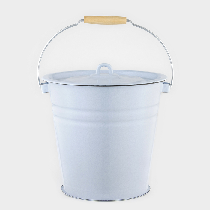 УЦЕНКА Ведро эмалированное, 12 л, СКОЛ НА ИЗДЕЛИИ - Фото 1