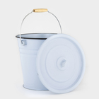 УЦЕНКА Ведро эмалированное, 12 л, СКОЛ НА ИЗДЕЛИИ - Фото 3