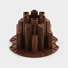 Набор столовых приборов из нержавеющей стали Magistro Silve, 24 предмета, в яйце, с ёршиком для посуды, цвет золотой - фото 24271046