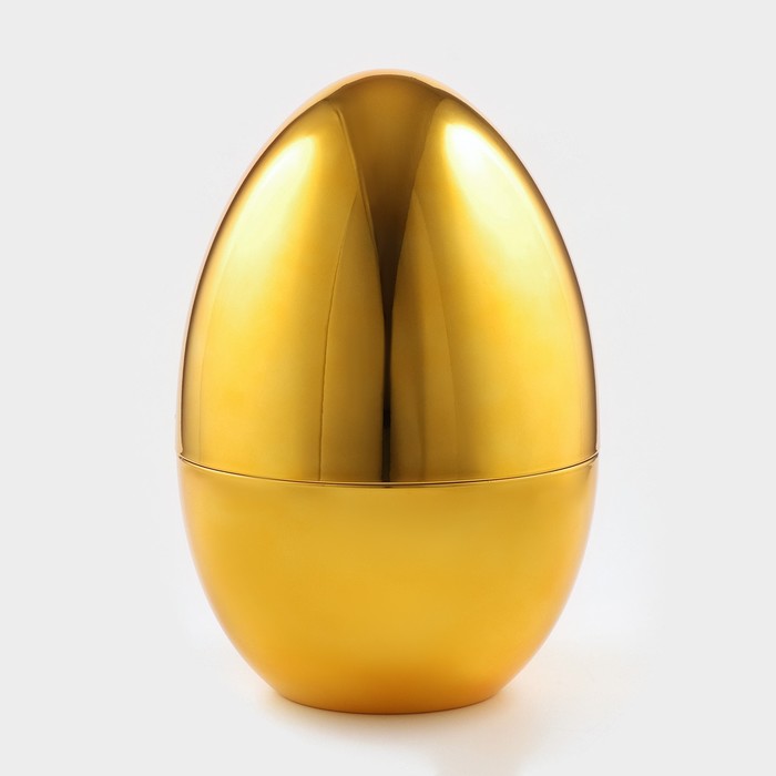 Набор столовых приборов из нержавеющей стали Magistro Milo, 24 предмета, в яйце, с ёршиком для посуды, цвет золотой