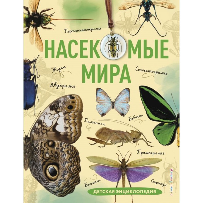

Насекомые мира. Детская энциклопедия. Сочивко А.В.