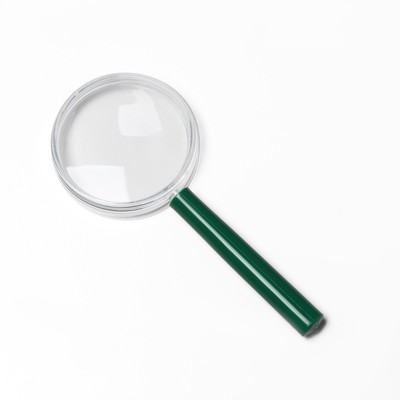 Лупа классическая, линза 40 мм, пластик