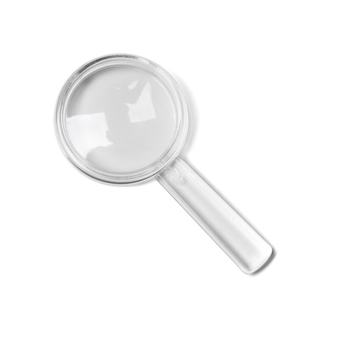 Лупа классическая, линза 25 мм, акрил - Фото 1