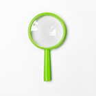 Лупа классическая, линза 25 мм, увеличение 5х, пластик - Фото 2