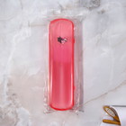 Футляр для зубной щётки и пасты, розовый , 21 х 5,5 см - Фото 5