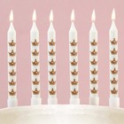 Свечи для торта «С Днем рождения», 6 шт., 9 х 15 см. - фото 9986185
