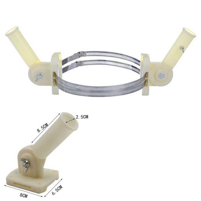 Крепление для двух флагов на столб, набор - Фото 1