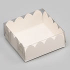 Коробка для печенья, белая, 7×7×3 см - Фото 3