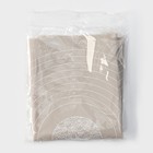 Коврик для выпечки и раскатки теста с разметкой Доляна «Капучино», силикон 50×40 см, бежевый - Фото 5