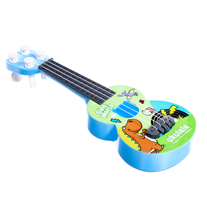Игрушка музыкальная гитара «Динозаврик», цвета МИКС - фото 1885942393