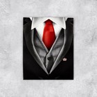 Открытка‒конверт для денег формовой «Красный галстук», 12 х 16 см - фото 293334966