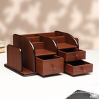 Органайзер 7 секций, с 3 выдвижными ящиками, 30×20×14 см - Фото 2