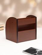 Органайзер 5 секций, с выдвижным ящиком 17×14×17 см - Фото 4