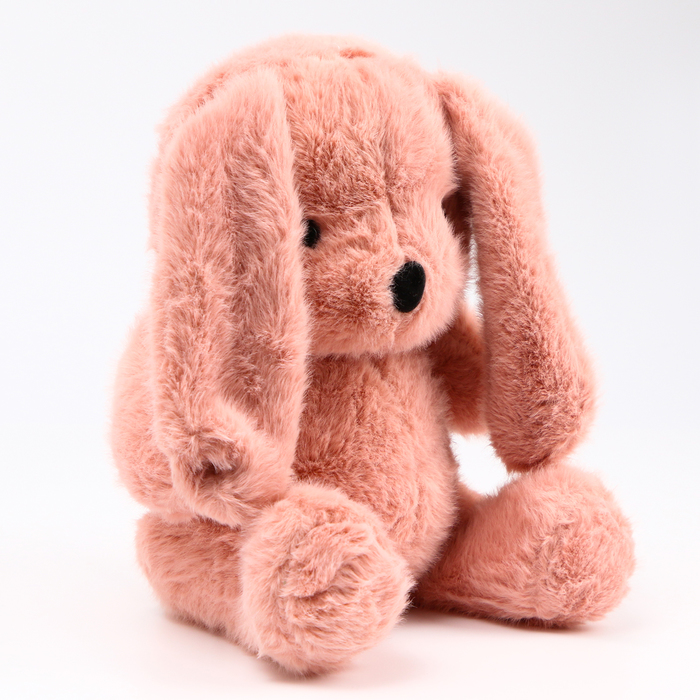 Мягкая игрушка «Зайка», 23 см, цвет тёмно-розовый