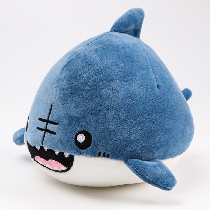 Мягкая игрушка «Акулёнок», 19 см, цвет синий - Фото 1