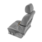Ортопедическая спинка на сиденье с массажером, 40×40 см, бежевый - Фото 2