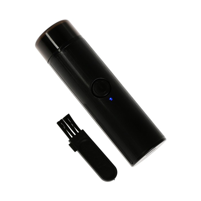 Электробритва LBR-05, 3 Вт, сеточная, 1 головка, сухое бритье, АКБ, черная - Фото 1