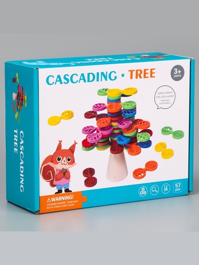 Развивающая игра балансир «Сказочное дерево» 21×16.5×7.5 см