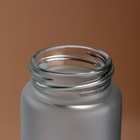 Бутылка для воды «Люби, смейся, живи»,стекло, цвет МИКС , 350 мл - Фото 12