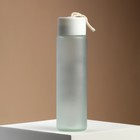 Бутылка для воды «Люби, смейся, живи»,стекло, цвет МИКС , 350 мл - Фото 4