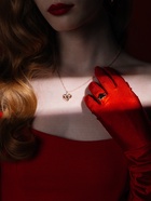 Кольцо «Сердце» плоское, безразмерное, цвет золото (комплект 2 шт) - фото 34913962