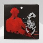 Брошь «Скорпион» стальной, цвет серебро - Фото 2