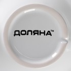 Набор кружек Доляна Coffee break, 200 мл, 2 шт., керамика, белый - Фото 4