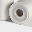 Набор для специй на бамбуковой подставке BellaTenero, 3 предмета: солонка 90 мл, перечница 90 мл, подставка, фарфор, белый - Фото 4