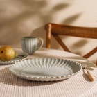 Блюдо SL Home «Эхо Крита», d=25.5 см, фарфор, голубое - Фото 5