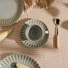 Кофейная пара фарфоровая SL Home «Эхо Крита», 2 предмета: чашка 180 мл, блюдце d=15.5 см, цвет голубой - Фото 4