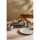 Кофейная пара фарфоровая SL Home «Эхо Крита», 2 предмета: чашка 180 мл, блюдце d=15.5 см, цвет голубой - Фото 7