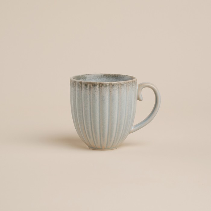 Кружка SL Home «Эхо Крита», 300 мл, фарфор, голубая - Фото 1