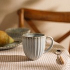 Кружка SL Home «Эхо Крита», 300 мл, фарфор, голубая - Фото 5