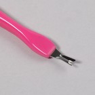 Триммер - пушер для кутикулы, 11 см, набор 20 шт., цвет розовый - Фото 3