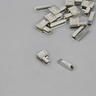 Нижний ограничитель для молнии, с гнездом, металлический, №5, 10 шт., цвет никель - Фото 2