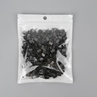 Нижний ограничитель для молнии, металлический, №8, 500±20 шт., цвет чёрный никель - Фото 3