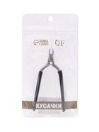 Кусачки педикюрные «Премиум», скрытая пружина, 11.5 см, длина лезвия-6 мм, чёрные, серебристые - Фото 8