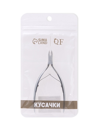 Кусачки маникюрные для кутикулы «Premium», двойная пружина, 11.4 см, длина лезвия-6 мм