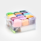 Набор для валяния из шерсти в контейнере, 36 цветов - Фото 4