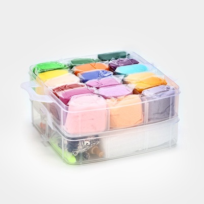 Набор для валяния из шерсти в контейнере, 36 цветов