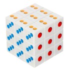 Кубик Рубика "Кости" 5,5см , в шоубоксе - Фото 2