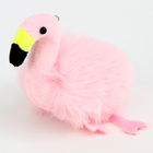 Мягкая игрушка «Фламинго» на брелоке, 10 см, цвет розовый - фото 5474961
