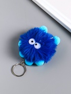 Брелок для ключей на кольце «Пушистик с ушками», мягкий, на сумку, рюкзак, 10 см, МИКС - Фото 5