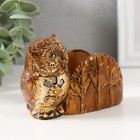 Фигурка-визитница полистоун «Совушка в лесу», 10.5×4.5×7.5 см - Фото 2