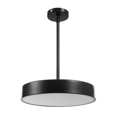 Люстра «Орнео» LED 24 Вт 6000К черный 30×30×30-60 см